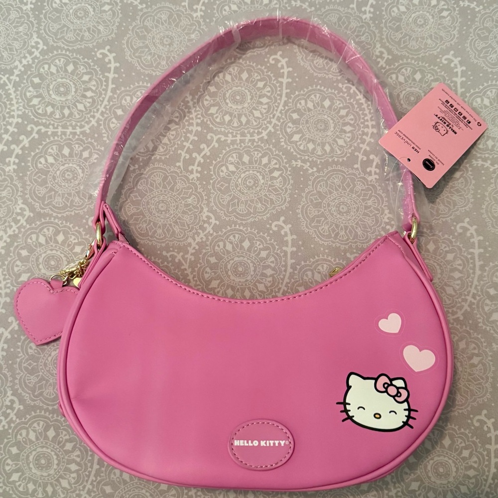 Hot Topic Pink Shoulder Bag - Picture 2 of 3